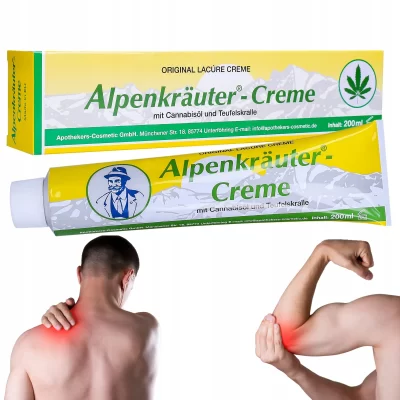 Alpenkrauter Creme 200 ml.